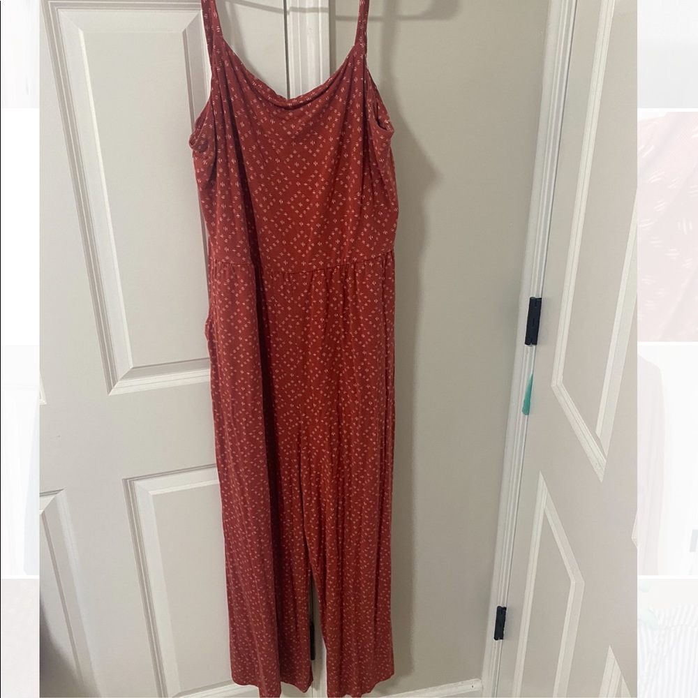 Rust Orange Jumpsuit